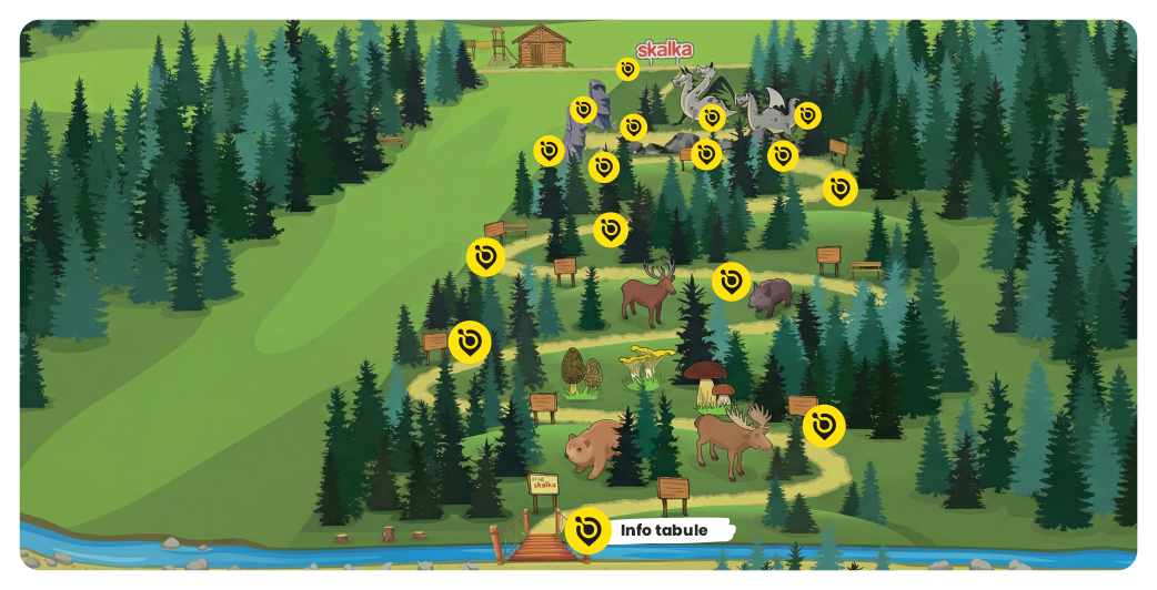 iHřiště Skaláčkova lesní naučná stezka